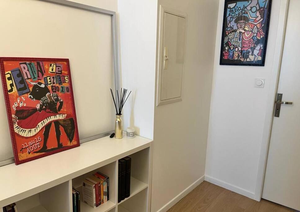 Vigne Et Mer-Spacieux Appartement Haussmannien-2Chambres-Wifi Безие Екстериор снимка