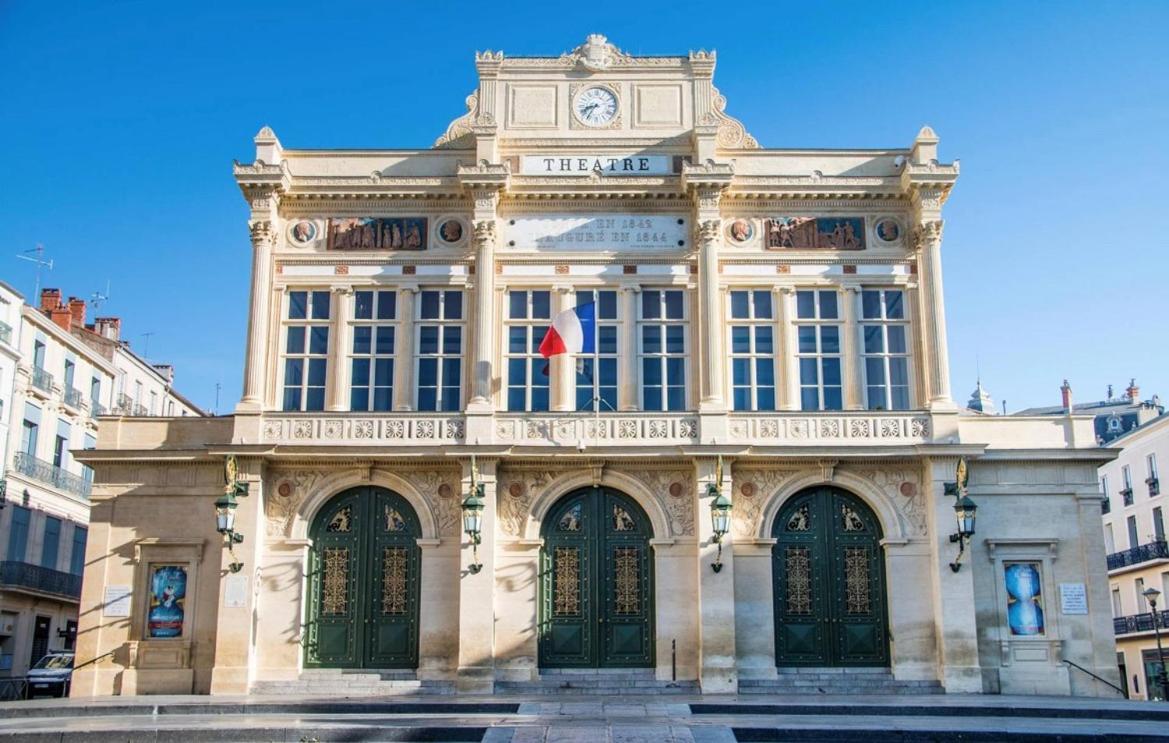 Vigne Et Mer-Spacieux Appartement Haussmannien-2Chambres-Wifi Безие Екстериор снимка